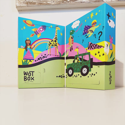 Dinosaur Adventures WOTBOX - Kids Surprise theme gift box